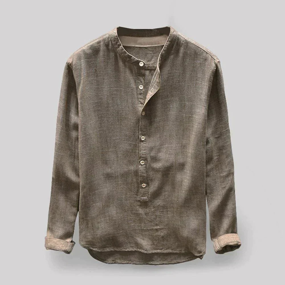 Herrenbluse Gavi: Klassischer Oxford-Stil, zeitlos, vielseitig und bequem