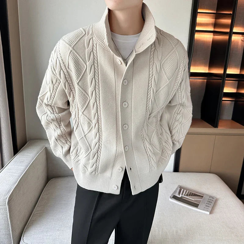 Männers Strickjacke - Harrison (gemütlich)