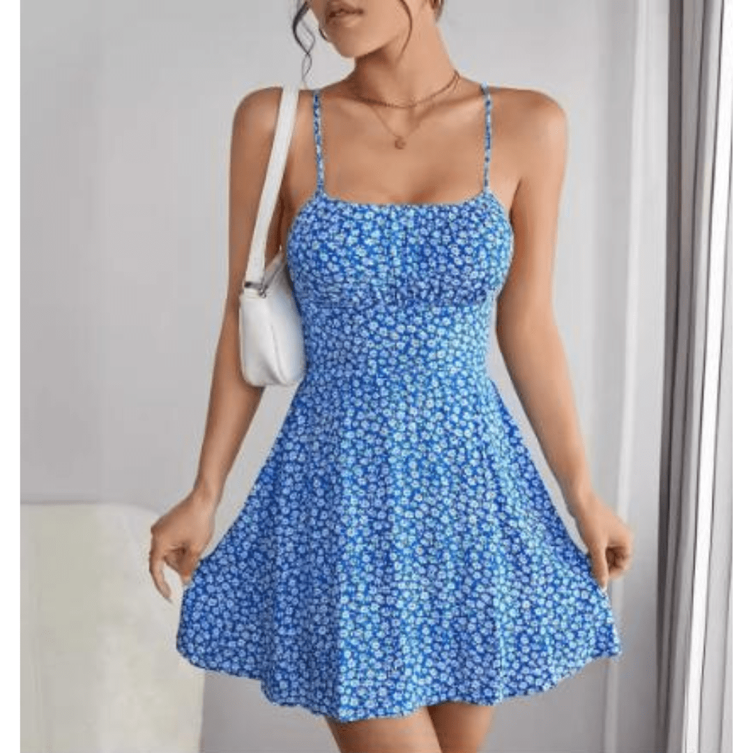 Giselrike: Blumen-Camikleid