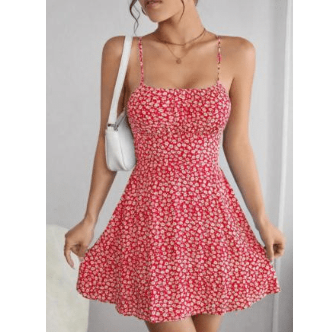 Giselrike: Blumen-Camikleid