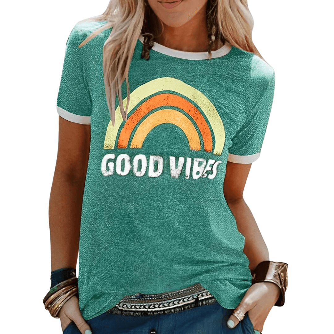 Fudus | Verbreiten Sie gute Laune mit unserem Good Vibes Shirt