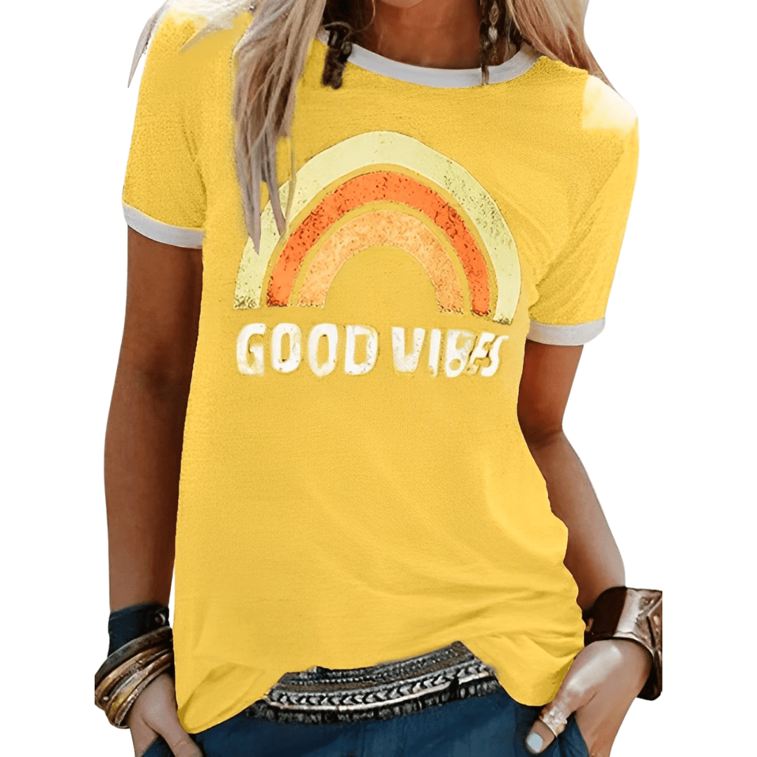 Fudus | Verbreiten Sie gute Laune mit unserem Good Vibes Shirt
