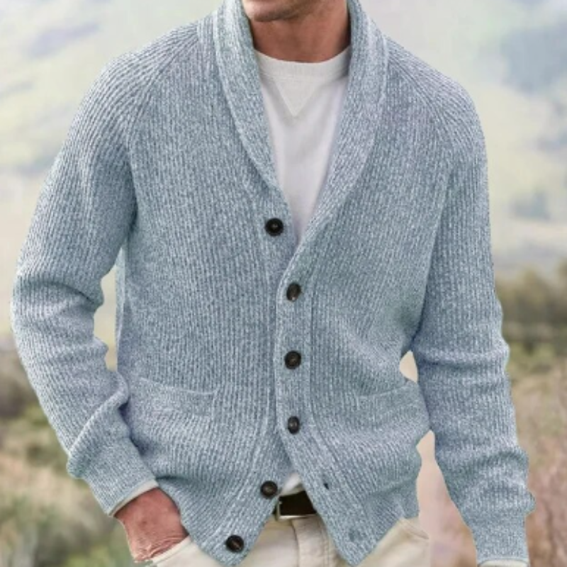 Vintage Strickjacke mit V-Ausschnitt von Val