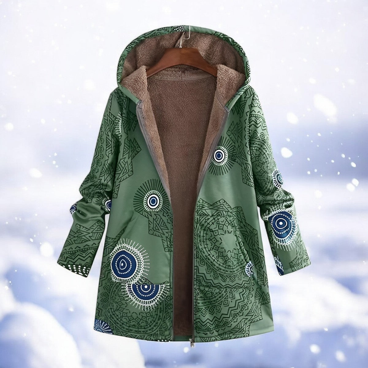 Krohn-e | Winterparka Rot