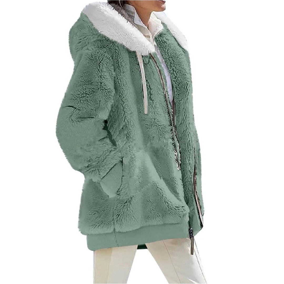 Krohn-e | Cashmere Fleece-Cardigan Elegant & Modisch