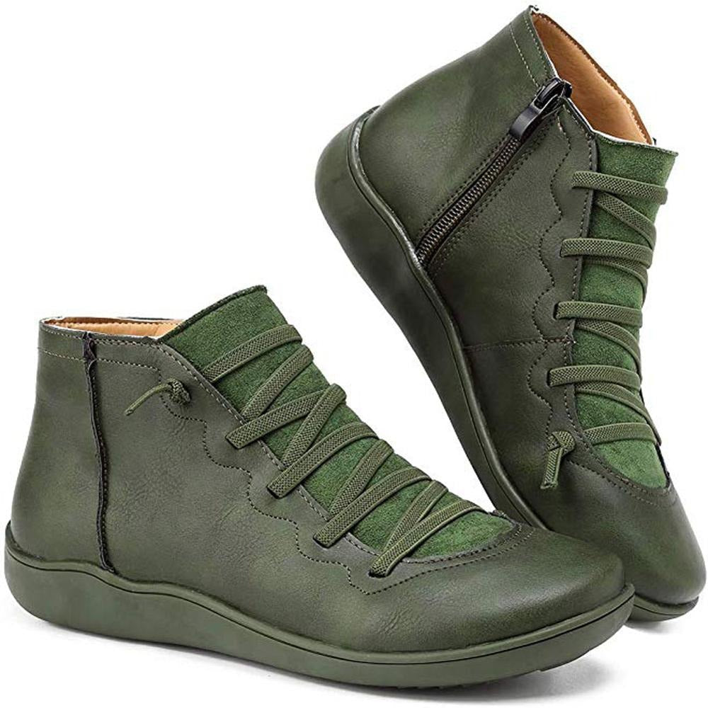 Krohn-e | Fake-Leder Stiefeletten Für Einen Modischen Look