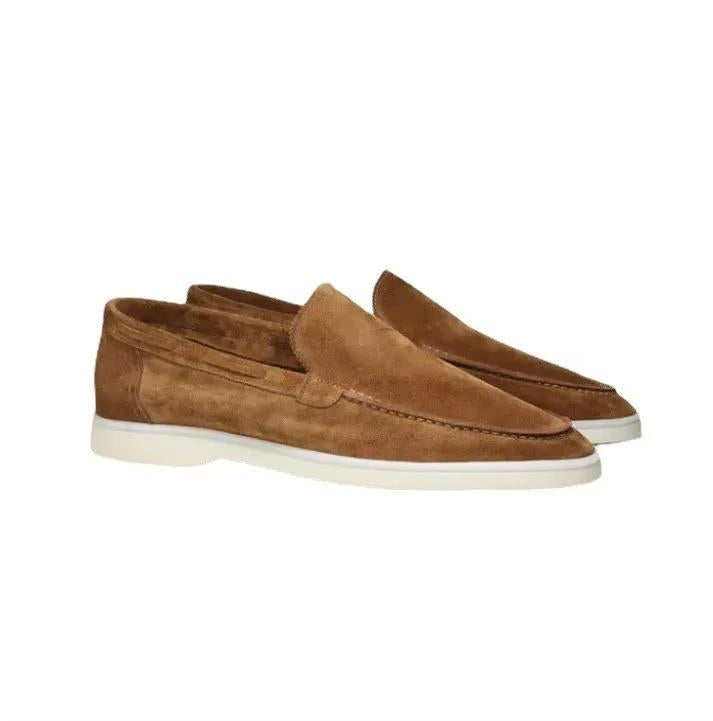 Gregor | Herren Schlupf-Slipper Loafer mit Kontrastsohle