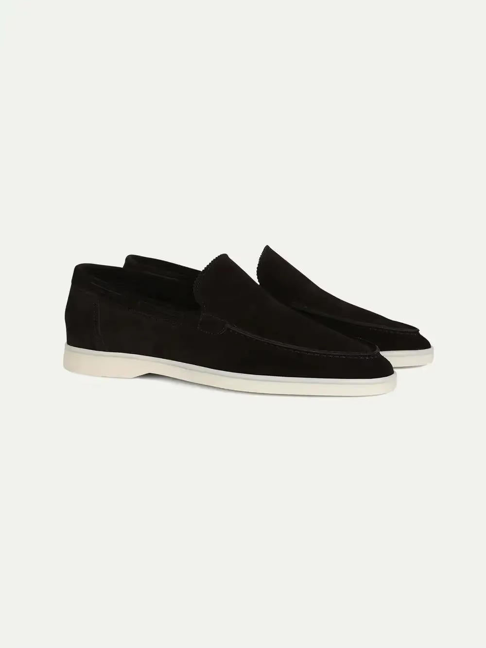 Gregor | Herren Schlupf-Slipper Loafer mit Kontrastsohle
