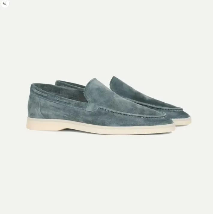 Gregor | Herren Schlupf-Slipper Loafer mit Kontrastsohle