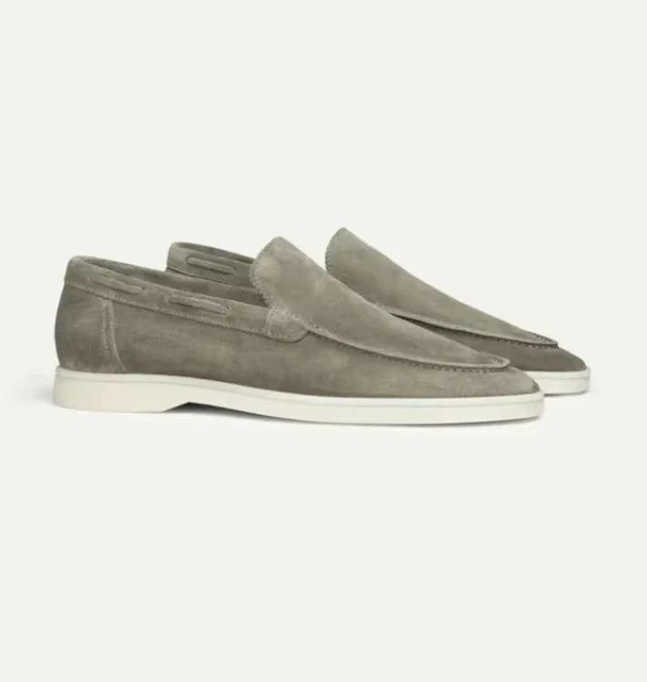 Gregor | Herren Schlupf-Slipper Loafer mit Kontrastsohle