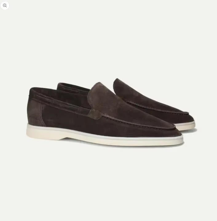 Gregor | Herren Schlupf-Slipper Loafer mit Kontrastsohle