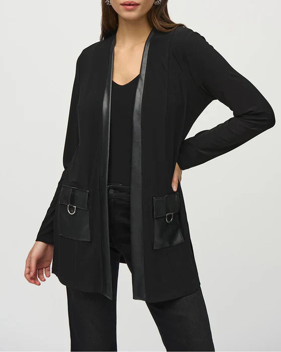 Krohn-e | Jacke In Schlichter Patchwork-Tasche