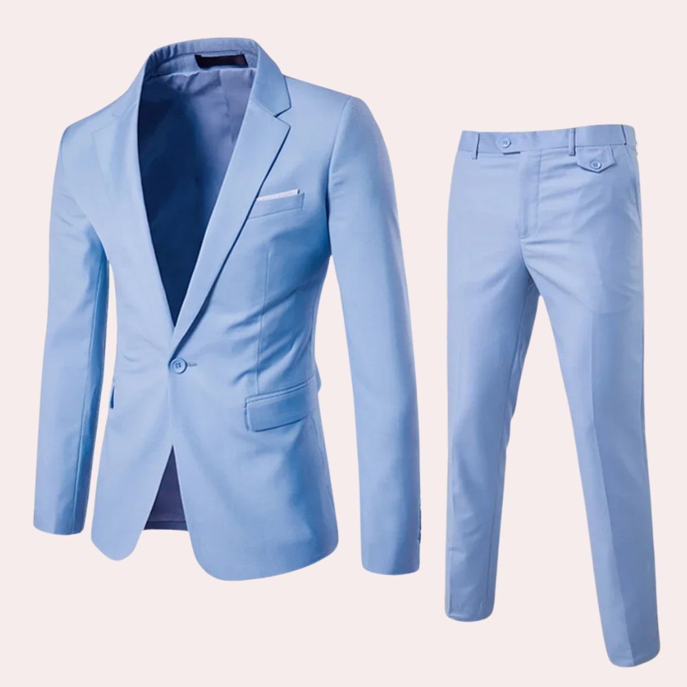 Elegantes Herren Anzug-Set (2-teilig): Blazer und Hose