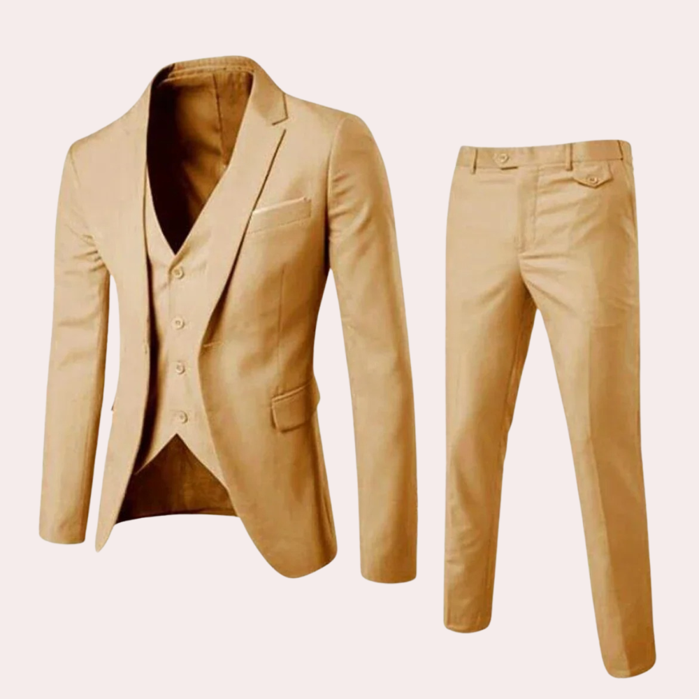 Elegantes Herren Anzug-Set (2-teilig): Blazer und Hose