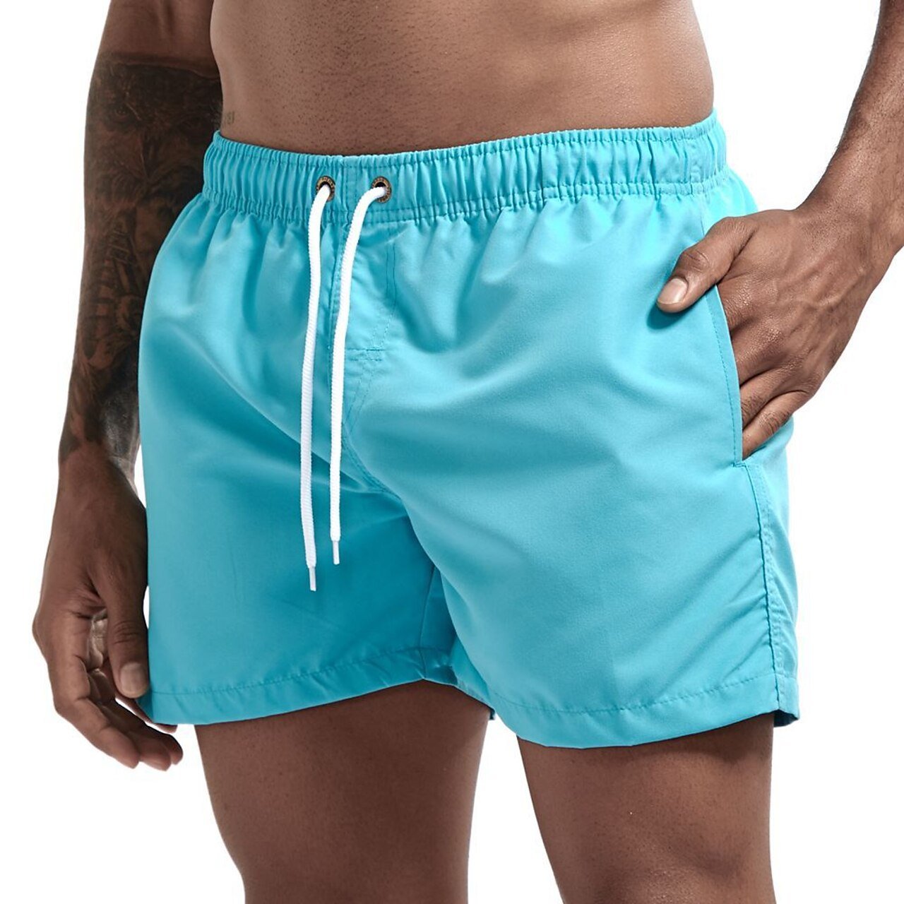 Sommerliche Herren-Badeshorts aus atmungsaktivem Material - Merlin