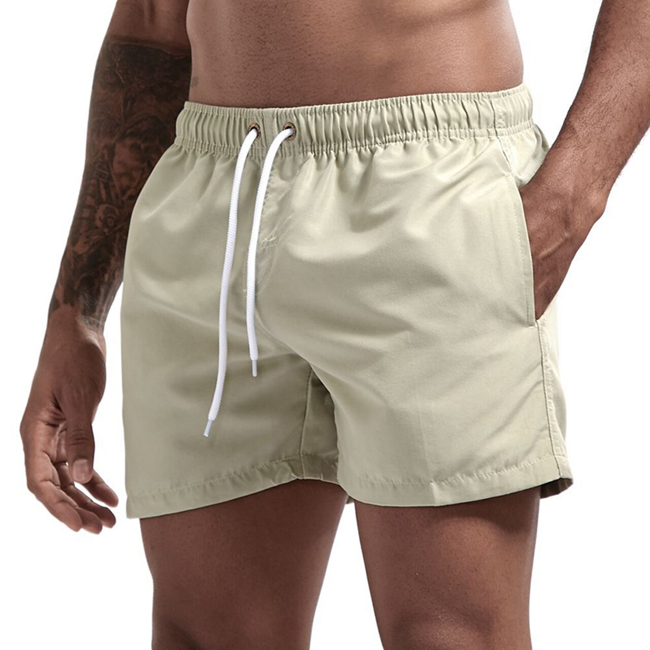 Sommerliche Herren-Badeshorts aus atmungsaktivem Material - Merlin