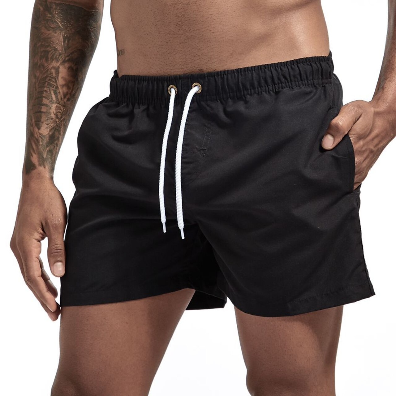 Sommerliche Herren-Badeshorts aus atmungsaktivem Material - Merlin