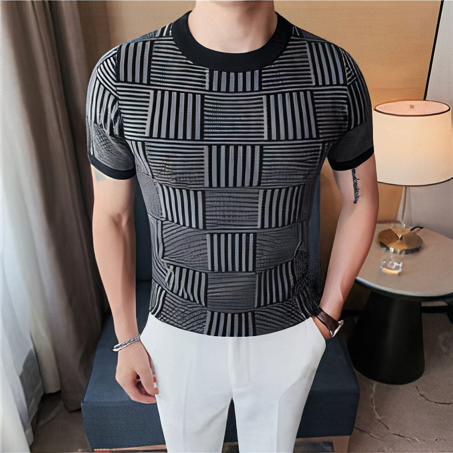 Eugenio: Herren Sommerhemd Casual