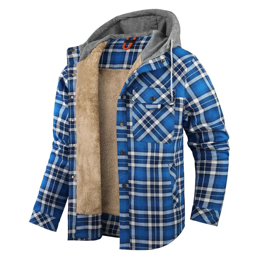 Moritz Men's Flannel Fleece Jacket
