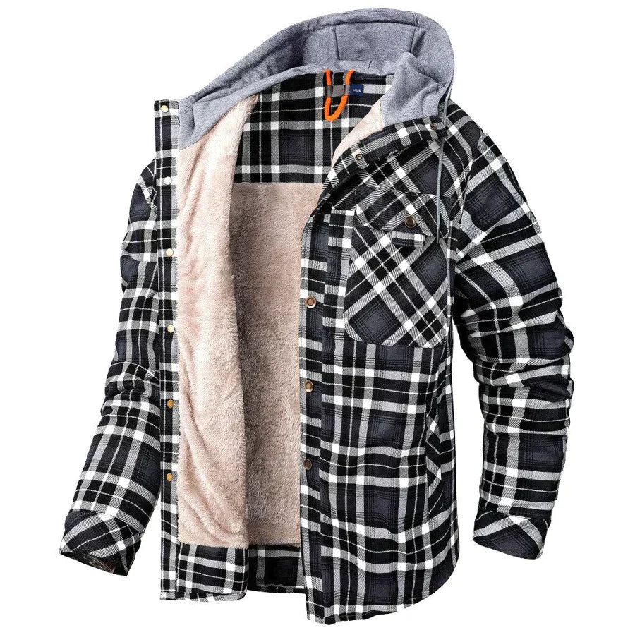 Moritz Men's Flannel Fleece Jacket