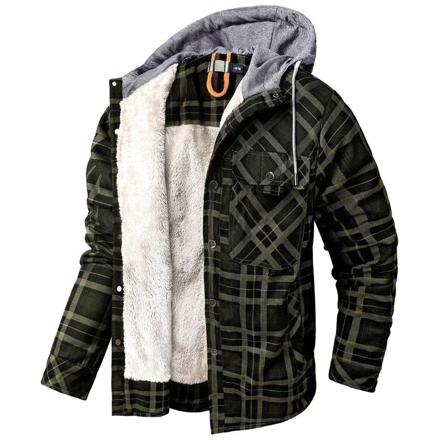 Moritz Men's Flannel Fleece Jacket