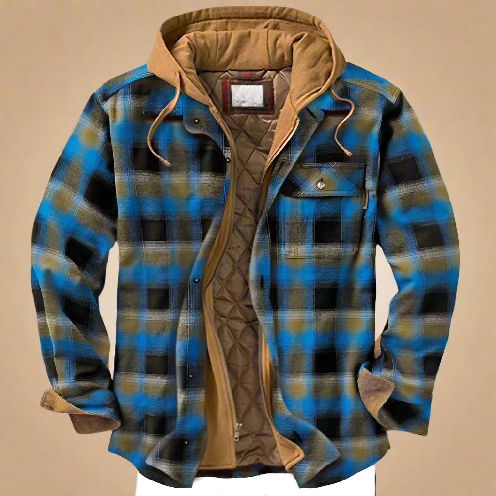 Emanuel Herren Winterjacke aus Flanell