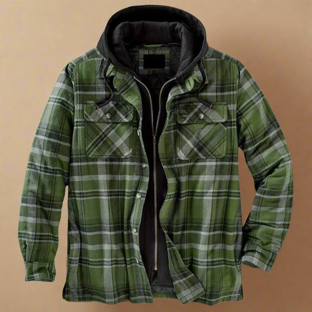 Emanuel Herren Winterjacke aus Flanell