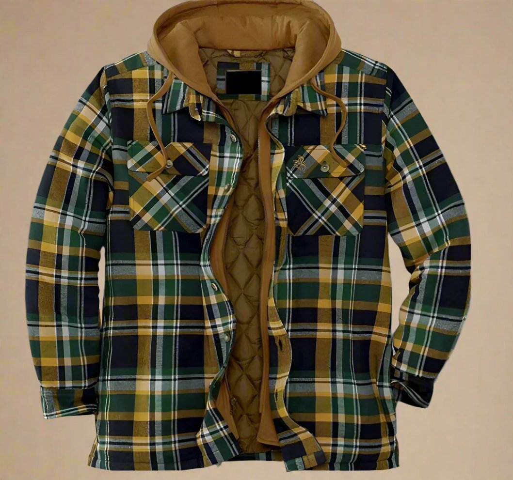 Emanuel Herren Winterjacke aus Flanell