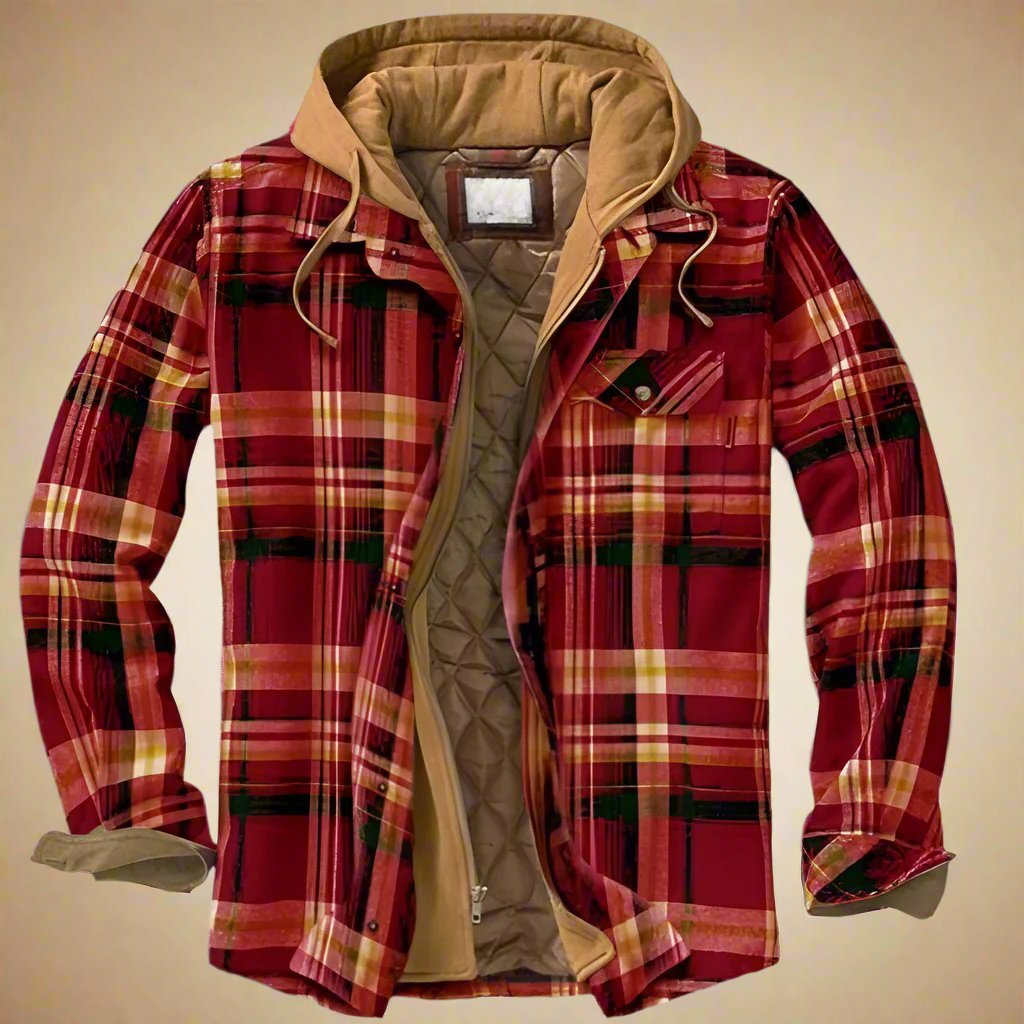 Emanuel Herren Winterjacke aus Flanell