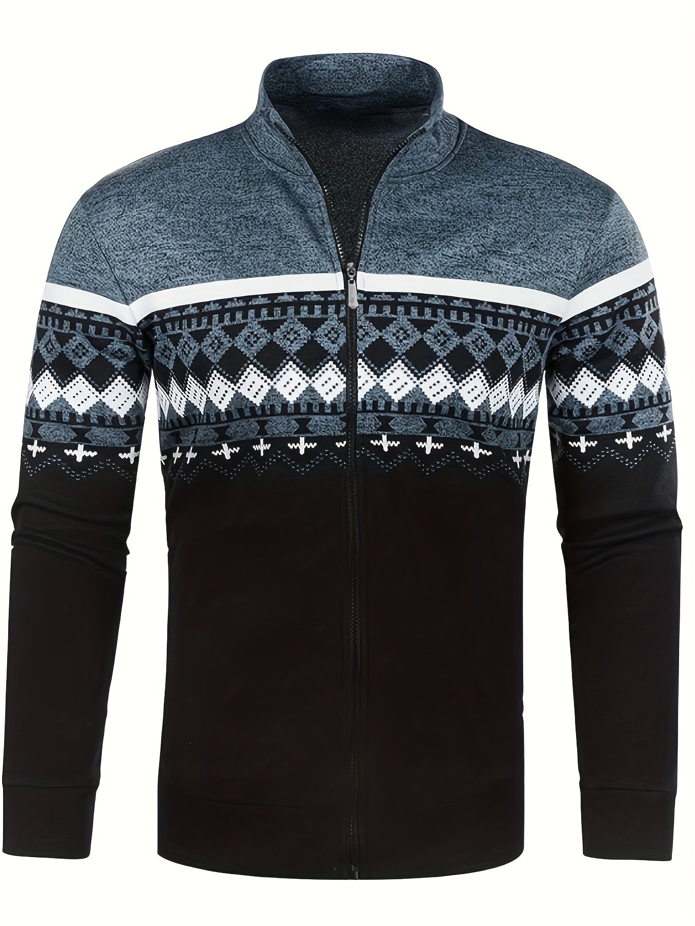 Retro-Pullover für Herren mit Reißverschluss von Titus