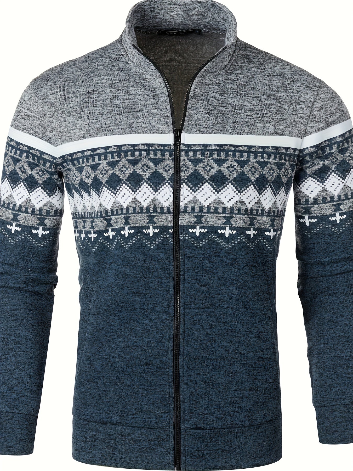 Retro-Pullover für Herren mit Reißverschluss von Titus