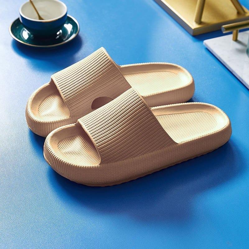 Nicodemus Herren-Sommer-Flip-Flops mit Fußbett