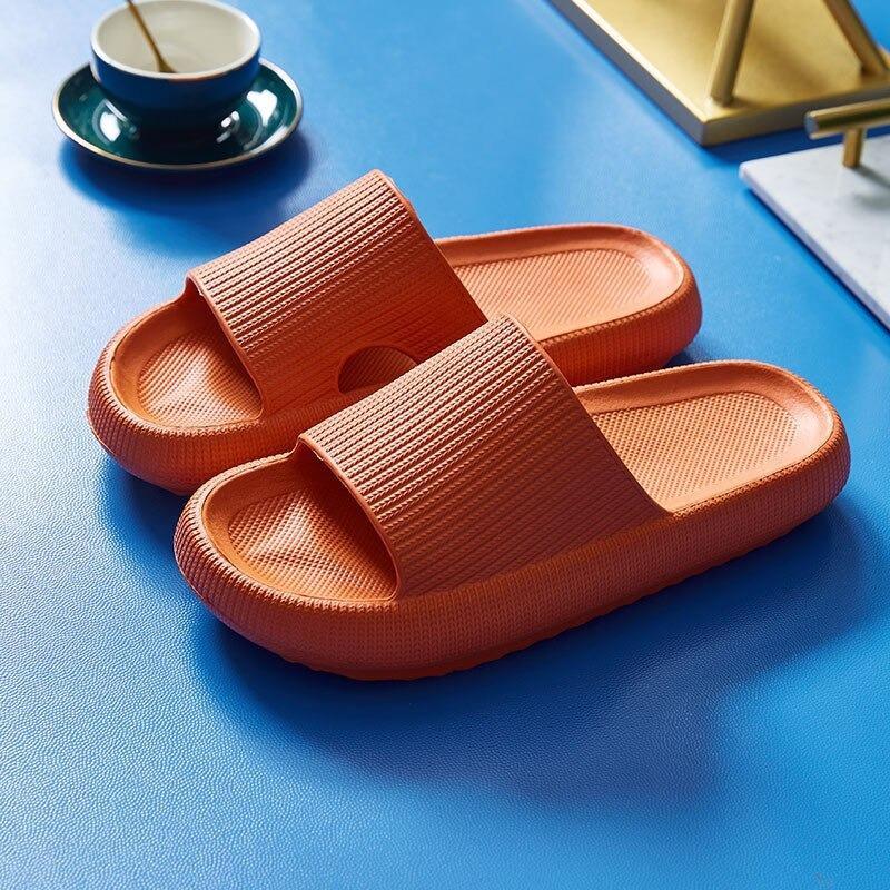 Nicodemus Herren-Sommer-Flip-Flops mit Fußbett