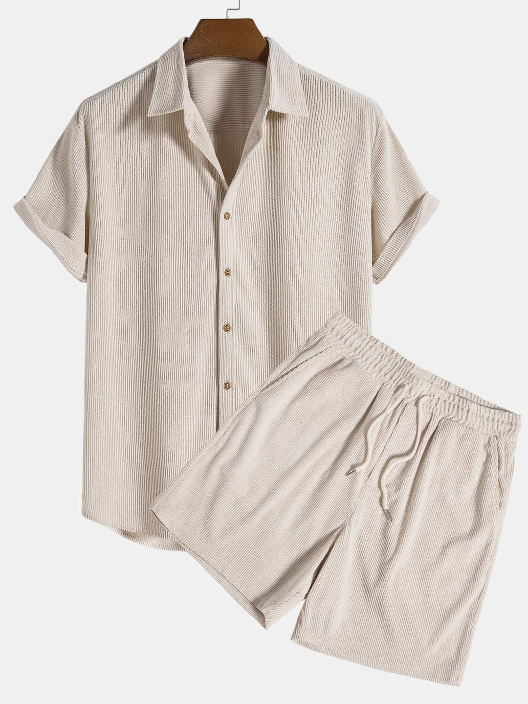 Sommer-Outfit Herren: Shorts & Shirt Set - Fridolin
