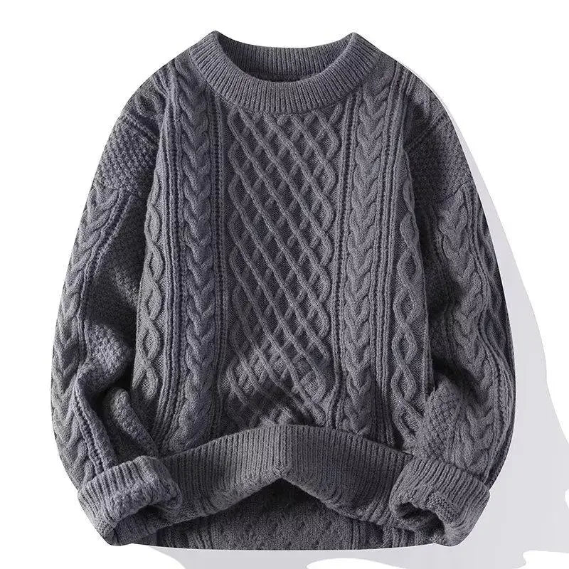Mason Herrenpullover im Vintage-Strickdesign