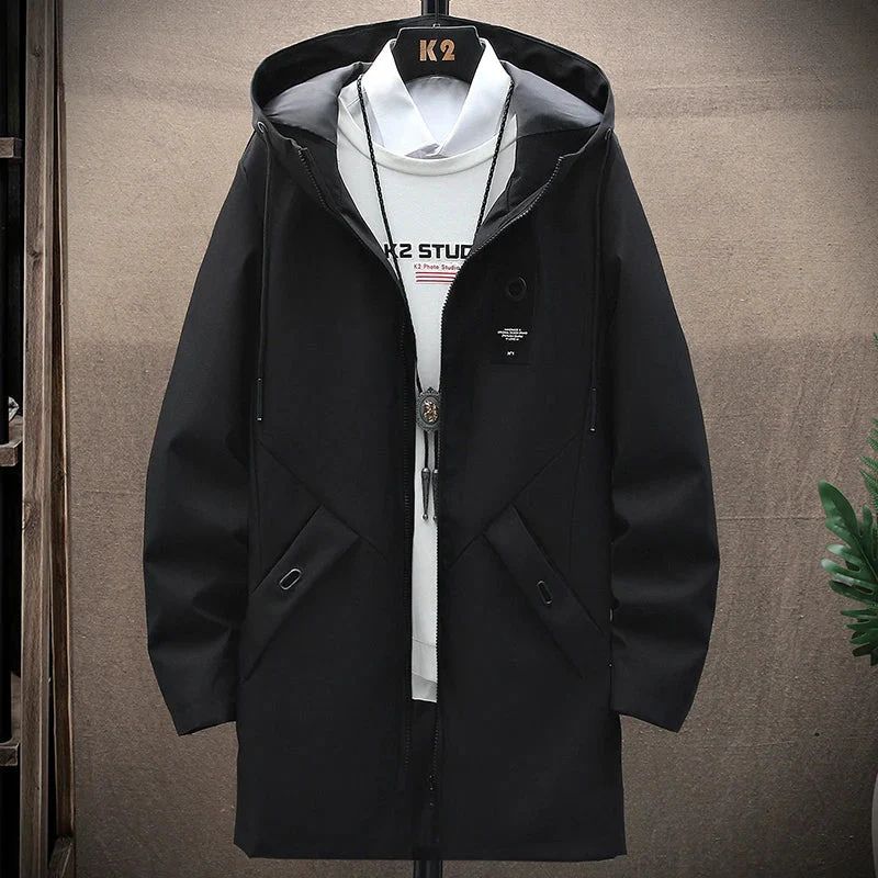 Alfred Herren Windbreaker Kapuzenjacke