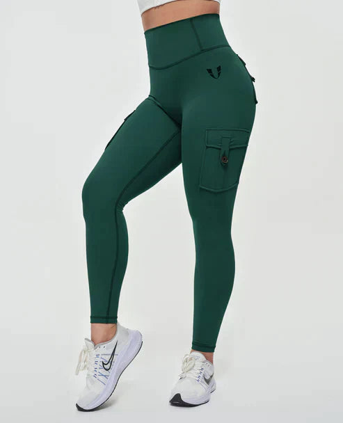Jeana High-Waisted Cargo Leggings