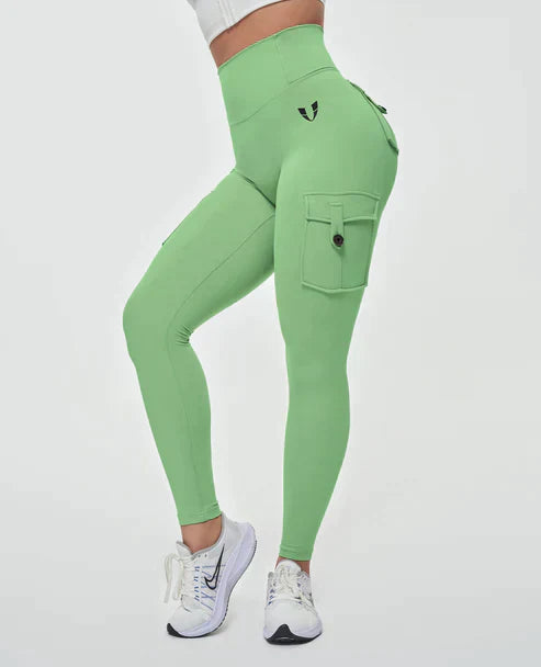 Jeana High-Waisted Cargo Leggings