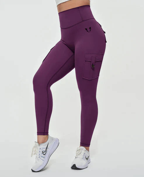 Jeana High-Waisted Cargo Leggings