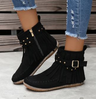 Klassische Damenstiefel im Stil vergangener Zeiten (Julia)