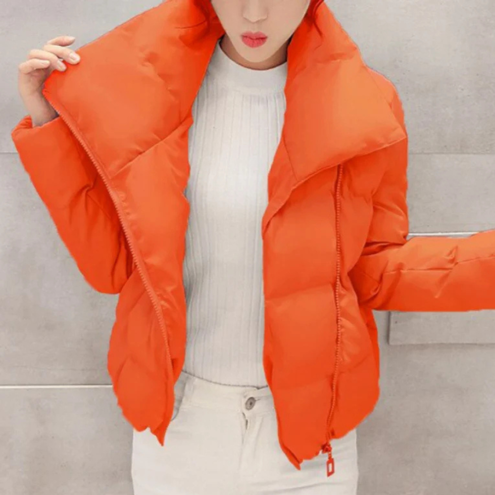 Krohn-e | Sophisticated Winterjacke mit Polsterung für Frauen