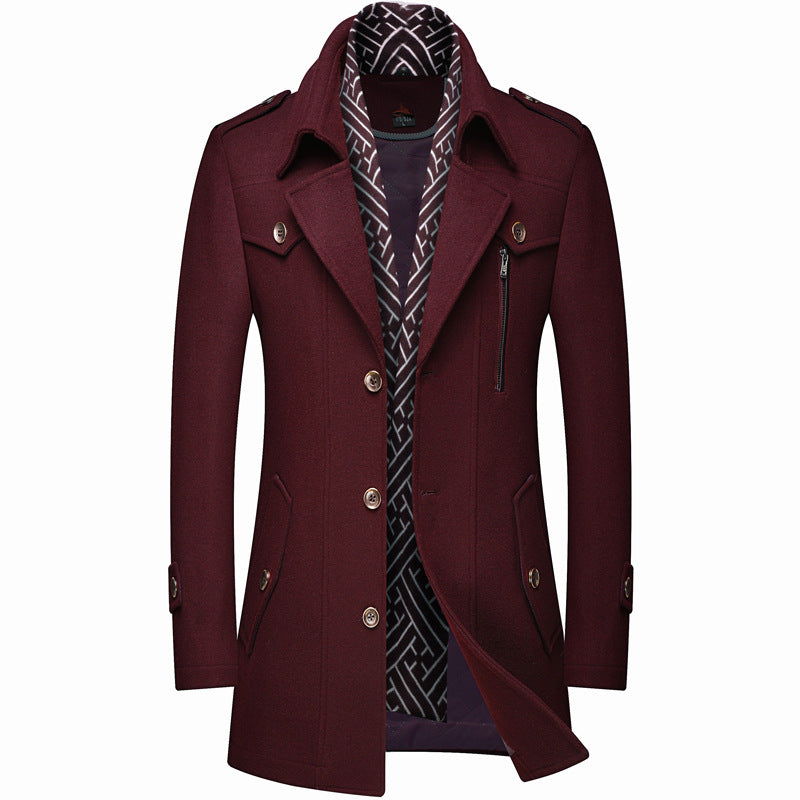 Krohn-e | Elegante und warme Winterjacke für Herren