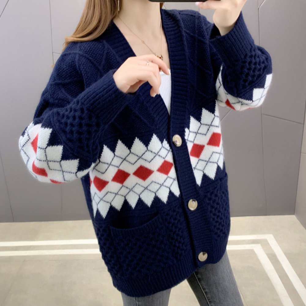 Elegante Strickweste für Damen im Marilyn-Stil