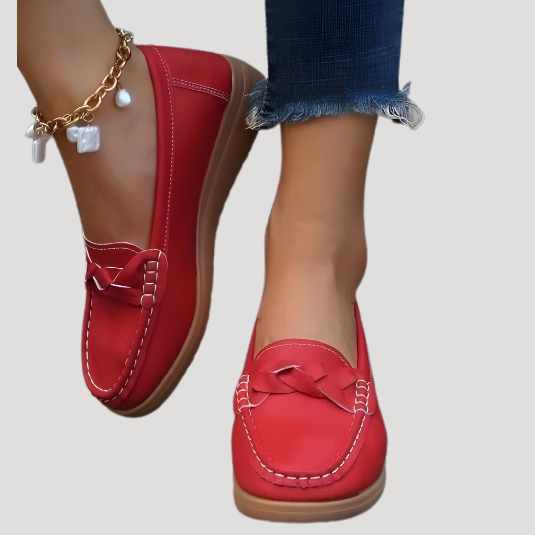 Ilsena | Damen Loafer Flach Slip-on Mokassin