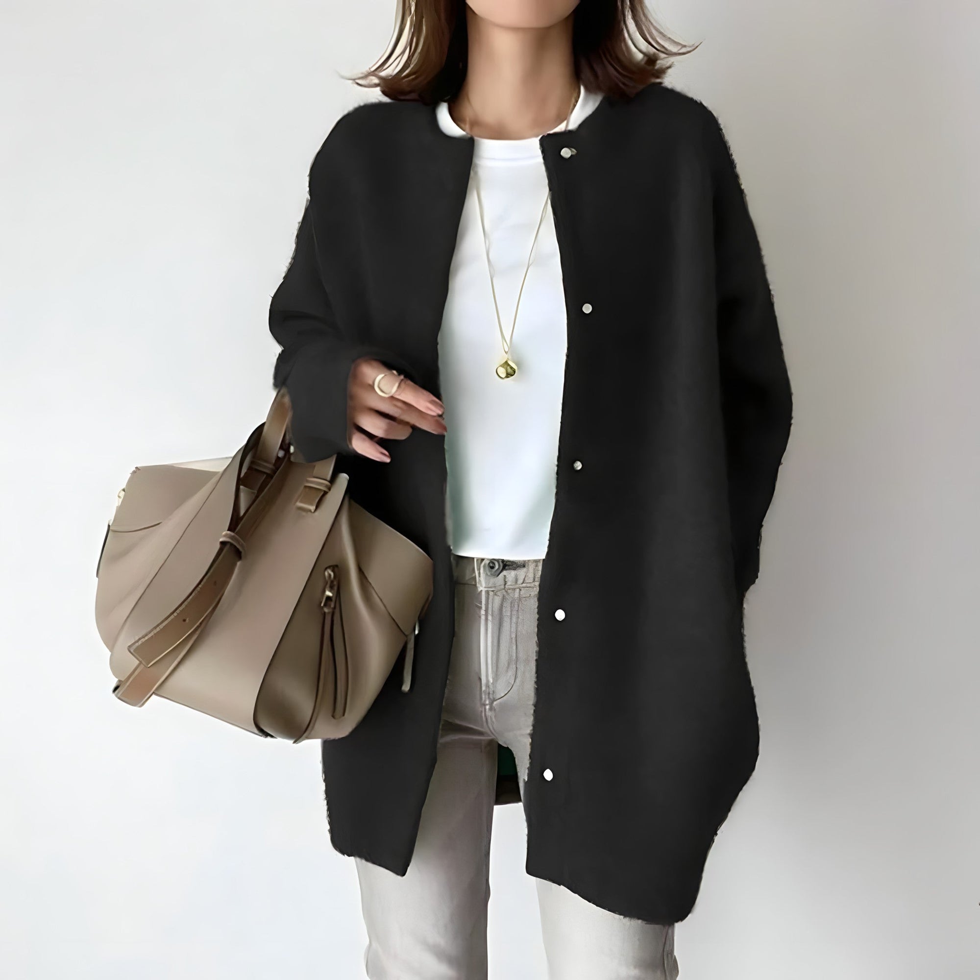 Krohn-e | Strickjacke mit Knopfleiste