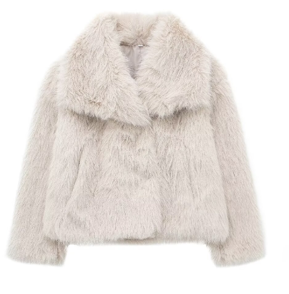 Krohn-e | Damen Beige Luxus und Warm