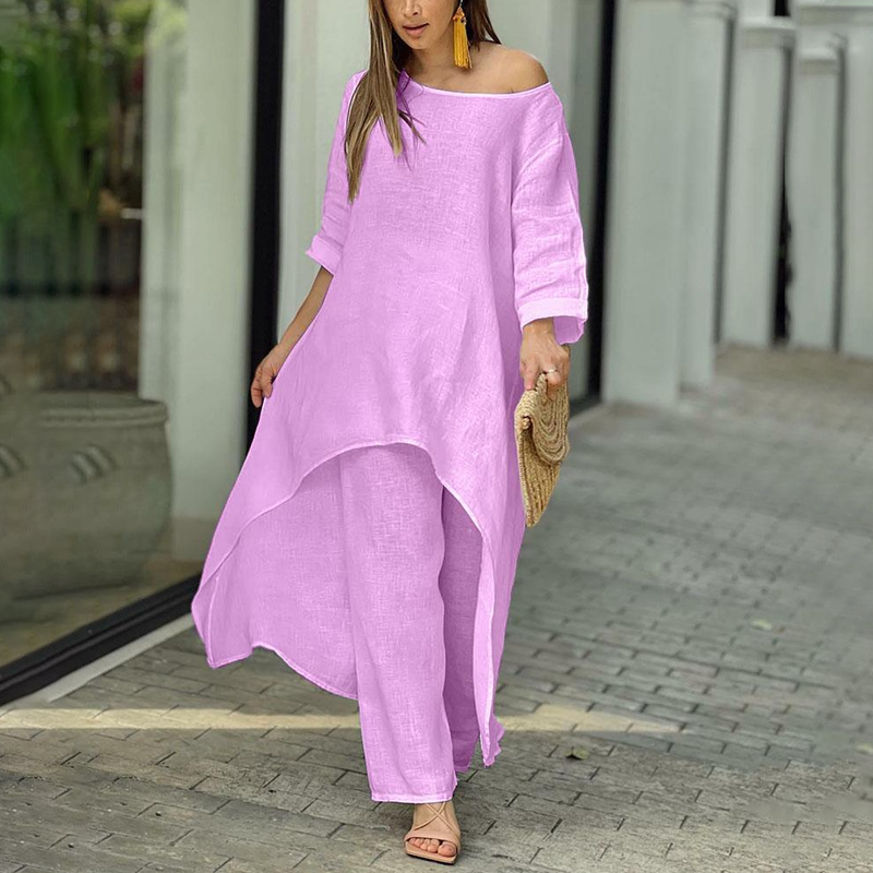 Elegantes 2-teiliges Leinen-Set Vigga