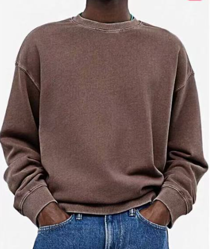 Krohn-e | Lässiges Sweatshirt mit Rundhalsausschnitt Baumwolle Weich und Bequem