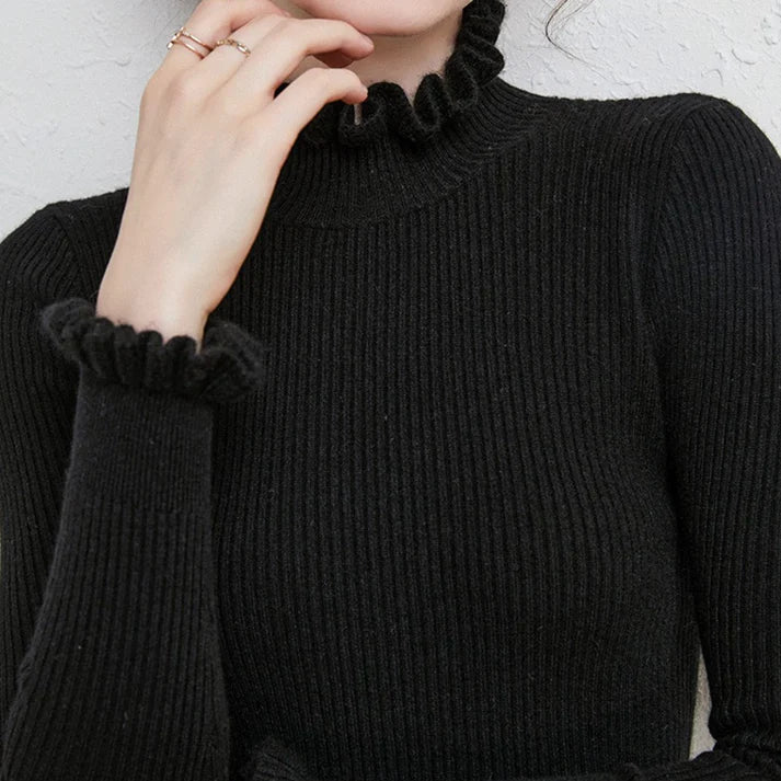Kaschmir-Rollkragenpullover Celia