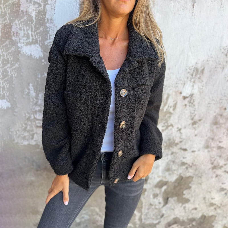 Krohn-e | Stylische Herbst Fleecejacke